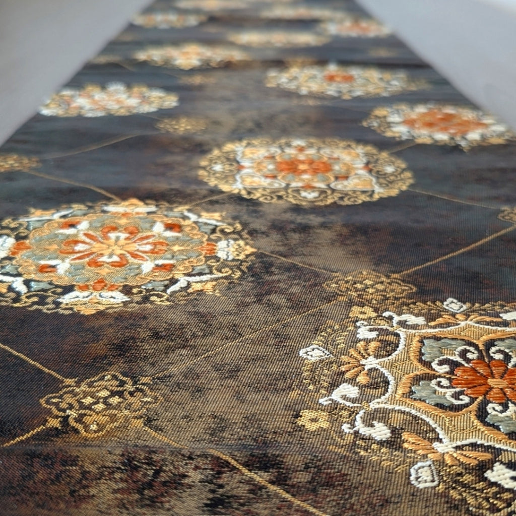 Silk tapestry woven, Chinese brocade, embroidery, Nishijin fabric