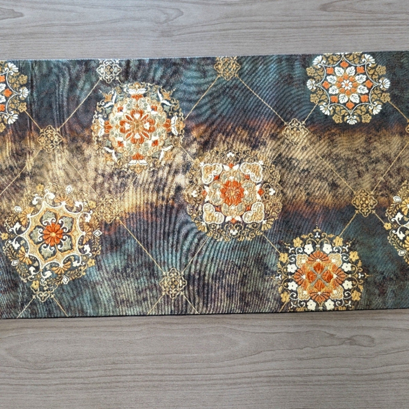 Silk tapestry woven, Chinese brocade, embroidery, Nishijin fabric