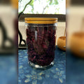 Freeze-dried Ink Red Roses 30g jar front view